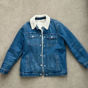 Madewell lined jacket